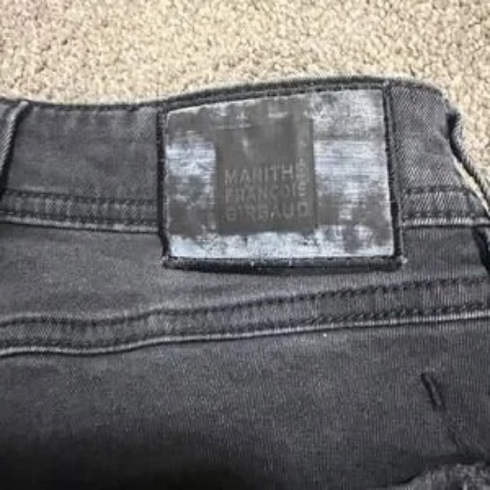 Black Skinny Jeans with Side Logo Tape - Picture 11 of 11